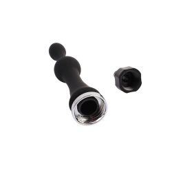 Godemichet Anal en Silicone Métal