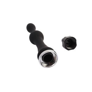 Godemichet Anal en Silicone Métal