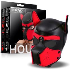 Masque BDSM Chien Rouge