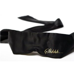 Masque BDSM Chut Ruban Noir