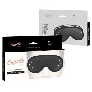 Masque Cuir Végan Domination BDSM