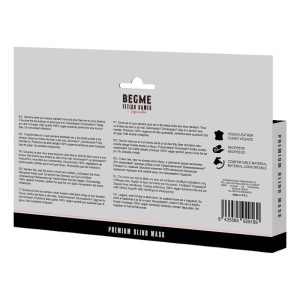Masque Rouge Sommeil pour BDSM