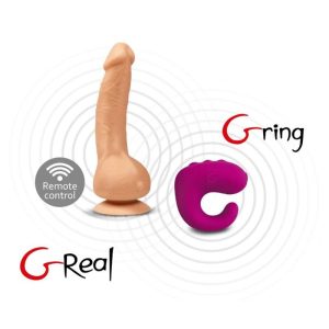 Dildo Silicone Hypoallergénique Vibrant