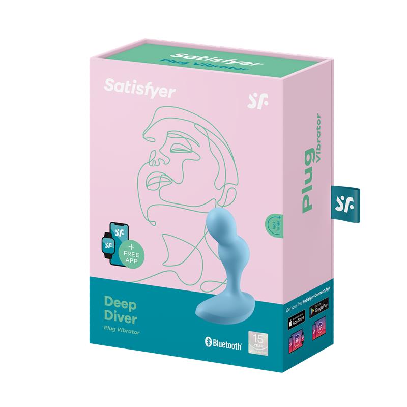 Plug Anal Bleu Satisfyer