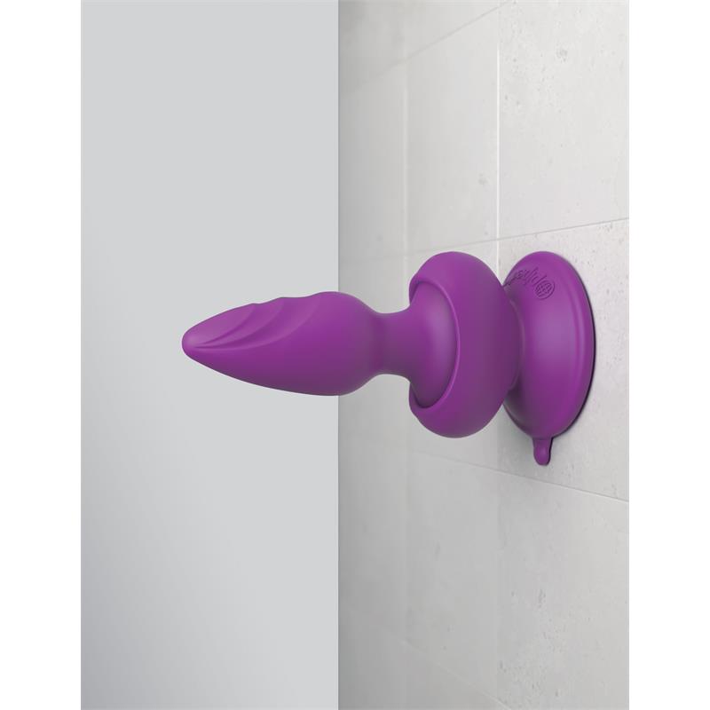Plug Anal Violet Ventouse