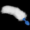 Plug Bleu Queue Blanche