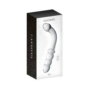 Plug Courbé Homme Verre