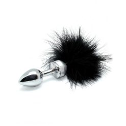 Plug Femme Plumes Noir