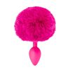 Plug Fourrure Lapin Rose