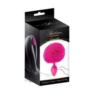 Plug Fourrure Rose Lapin