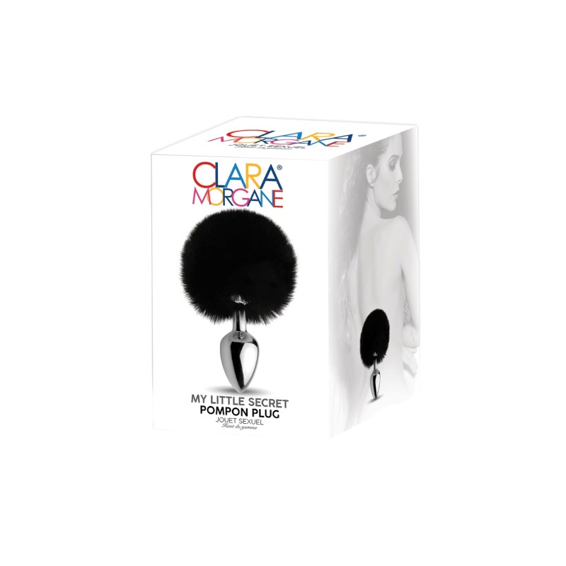 Plug Métal Pompon Noir