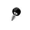 Plug Queue Pompon Noir