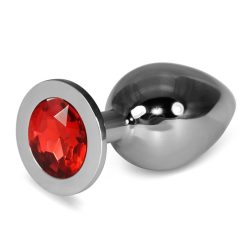 Plug Métal Bijou Rouge