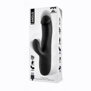 Vibromasseur Noir Va et Vient Rabbit